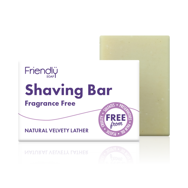 friendly soap fragrance free shaving bar
