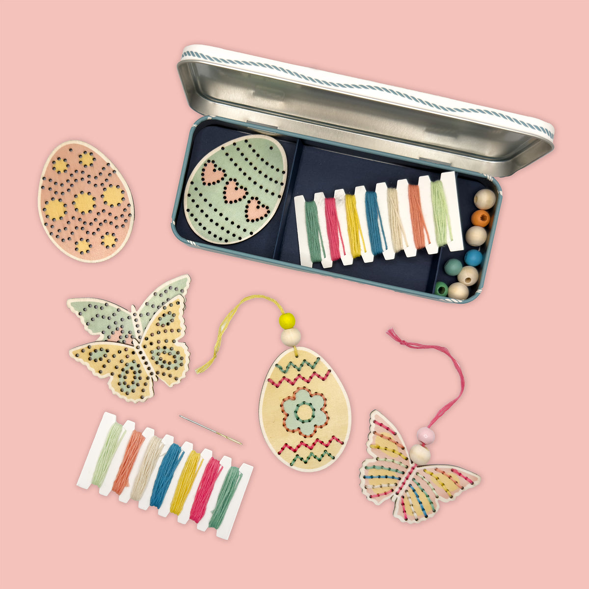 Flutter & Stitch Decoration Craft Kit - Cotton Twist – Cascayde