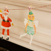 Fairy Split Pin Puppet Card hanging on Card garland
