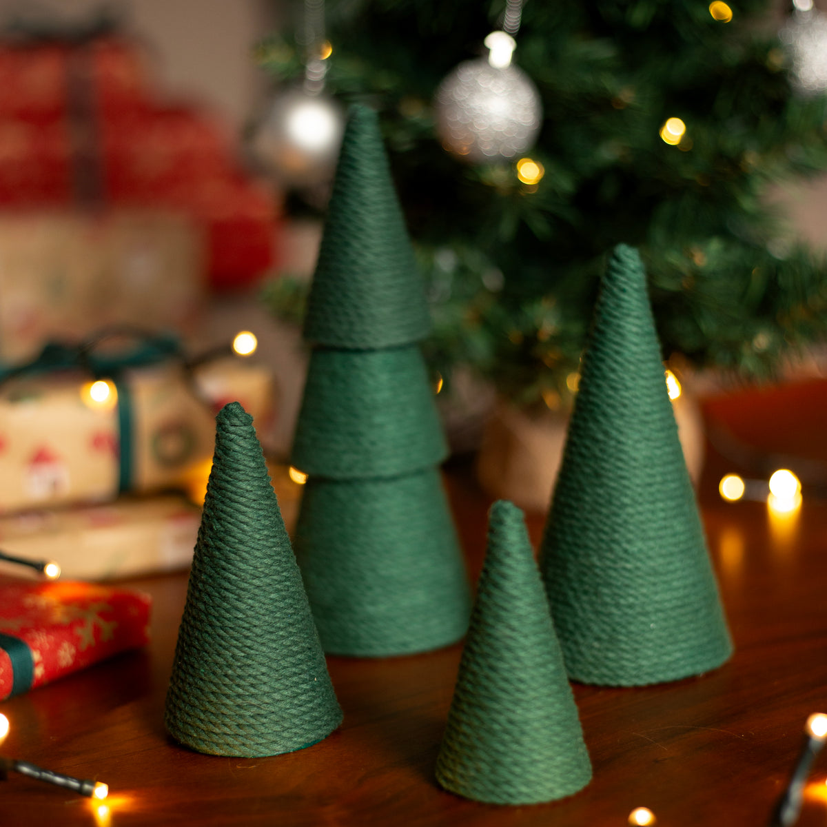 Christmas Stackables Handcrafted Christmas Tree Stackable Decoration - 3 colours (Limited E ...