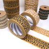 48mm paper packaging tape with black dot and white dot prints