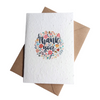 Plantable Seed Paper Card Thank You