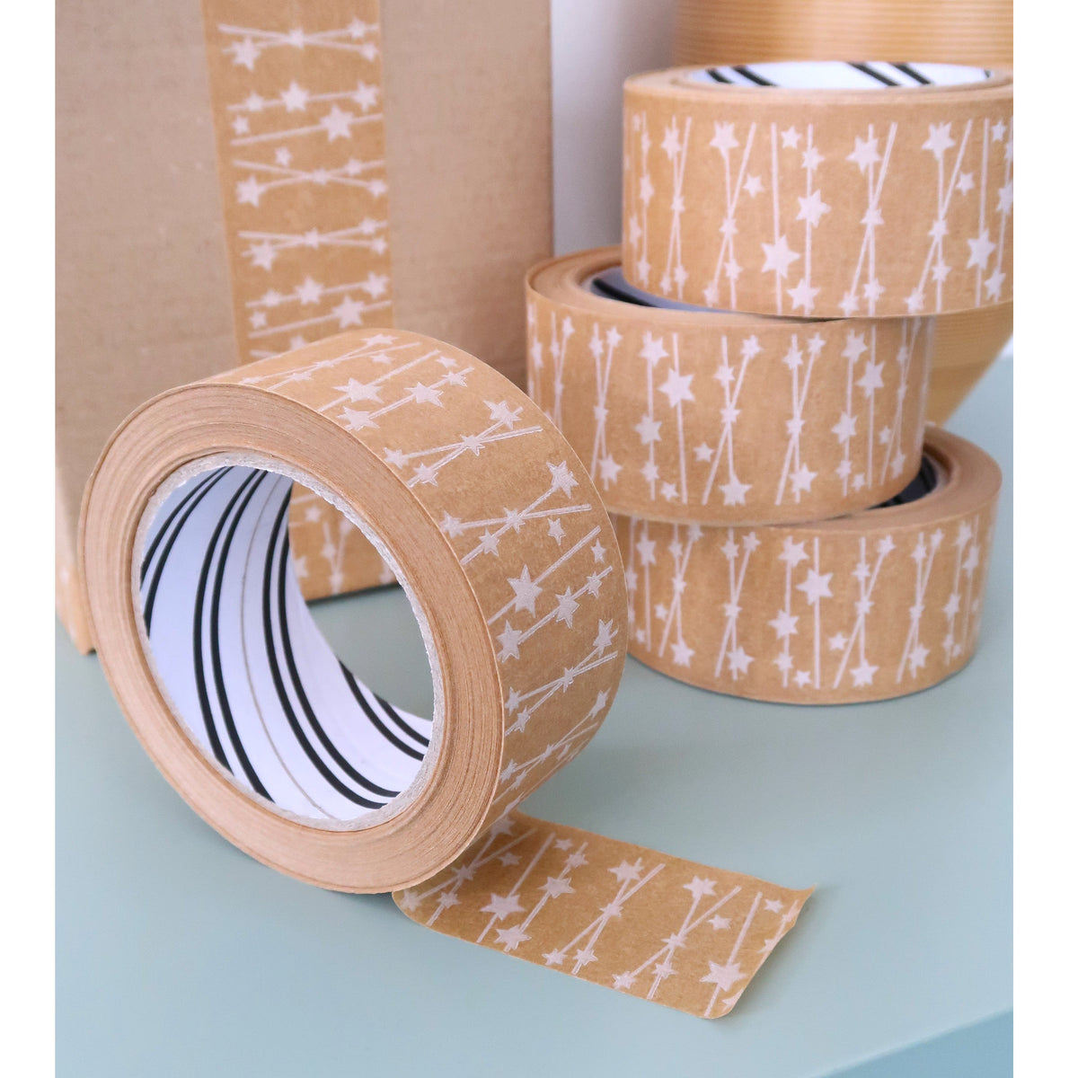 50m Paper Tape - Eco Friendly Packaging (48mm Wide) – Cascayde